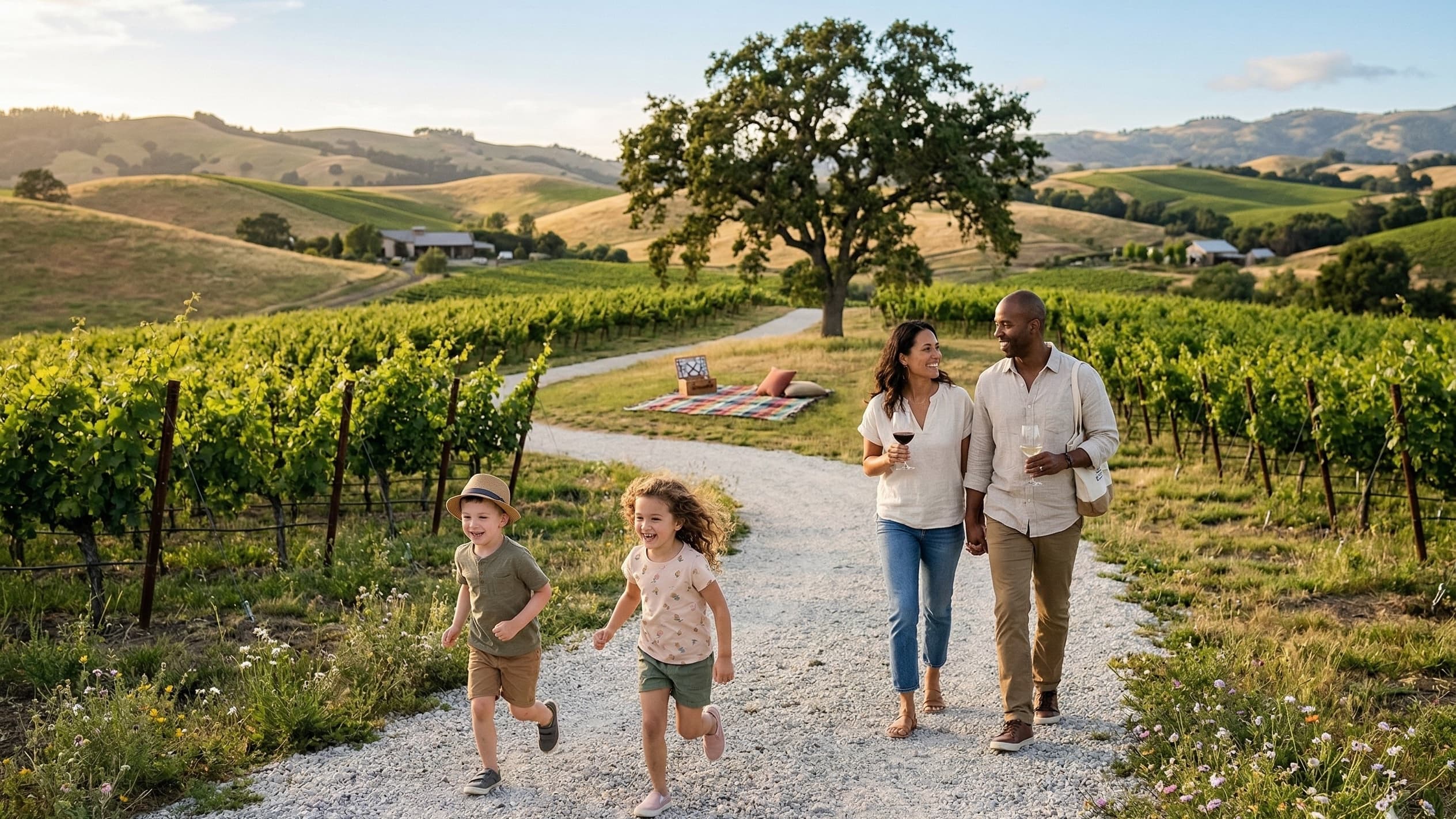 Wine Country with Kids: Family-Friendly Wineries & Activities
